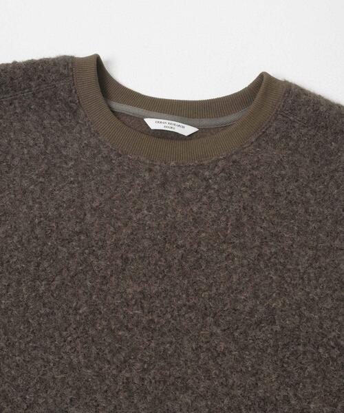 URBAN RESEARCH DOORS（アーバンリサーチドアーズ）の「ラグランスリーブブークレー プルオーバー（Tシャツ/カットソー・メンズ・ブラウン/ブラック・MEDIUM/LARGE）」の15枚目の写真