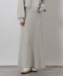 LAKOLE | スウェットライクニットフレアスカート / 637708(スカート)