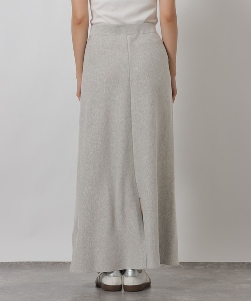 LAKOLE（ラコレ）の「スウェットライクニットフレアスカート / 637708（スカート・レディース・ネイビー/杢グレー・FREE）」の16枚目の写真