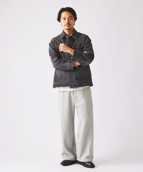 クラフトデニム 13.5oz カバーオール（デニムジャケット）｜JOURNAL