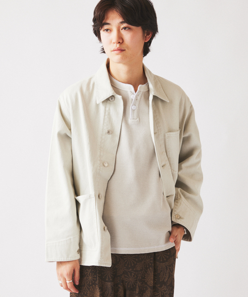 クラフトデニム 13.5oz カバーオール（デニムジャケット）｜JOURNAL