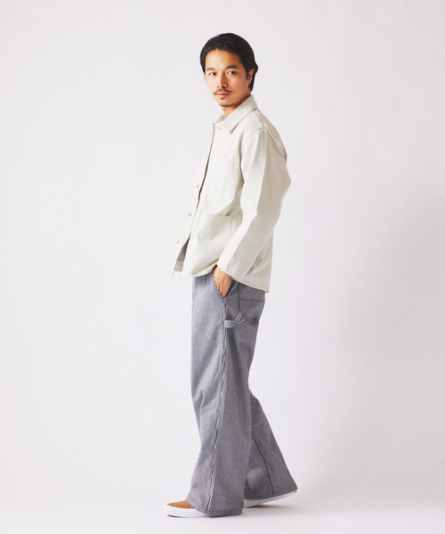 JOURNAL STANDARD relume(ジャーナルスタンダード レリューム)の「クラフトデニム 13.5oz カバーオール(デニムジャケット・メンズ・ブラック系その他/グレー系その他/ブルー系その他・MEDIUM/LARGE)」の22枚目の写真