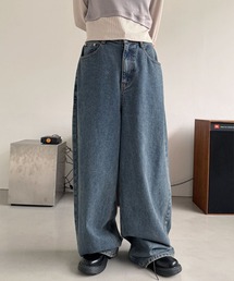 4INT.（フォイント）の「ヴィンテージ バルーン ワイド デニム パンツ（デニムパンツ）」