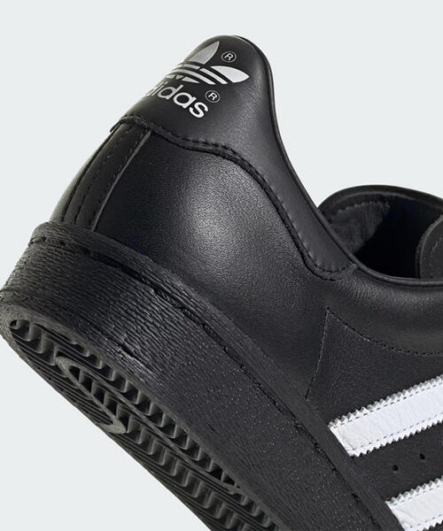 adidas(アディダス)の「adidas Originals(アディダスオリジナルス)Superstar 82 / スーパースター 82【2026年春夏入荷モデル】(スニーカー・メンズ・ブラック/ホワイト・27.0cm/26.5cm/26.0cm/25.5cm/28.0cm/27.5cm)」の6枚目の写真