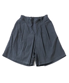 ピグメントコットンナイロンハイウエストショーツ