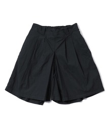 【涼】ピグメントコットンナイロンハイウエストショーツ