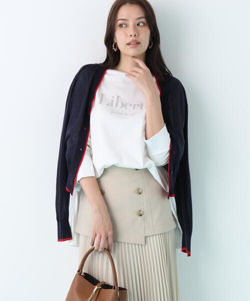 PINKY&DIANNE(ピンキーアンドダイアン)の「◆Vネックパレットニットカーディガン(ニット/セーター・レディース・ライトグリーン/ピンク/ネイビー・38)」の13枚目の写真