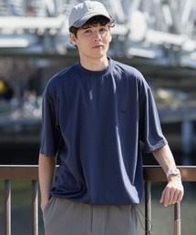 CONVERSE JACK PURCELL/コンバース ジャックパーセル バックメッシュ ドローコード ロゴプリント クルーネック 半袖Tシャツ