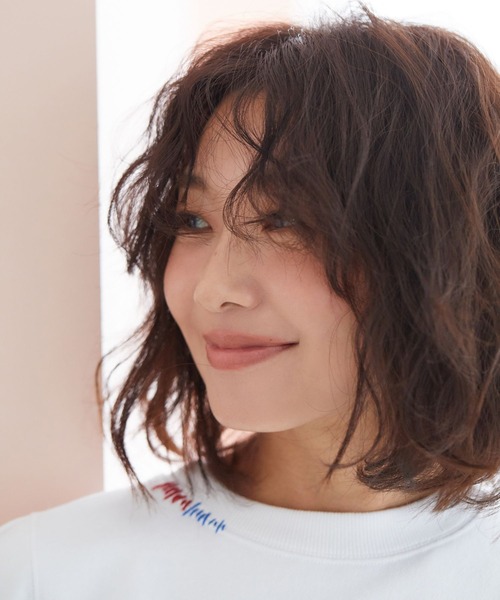 BAYFLOW(ベイフロー)の「【知久友里恵さんコラボ】ハンドステッチスウェット(スウェット・レディース・カーキ/グレー/オフホワイト・FREE)」の12枚目の写真