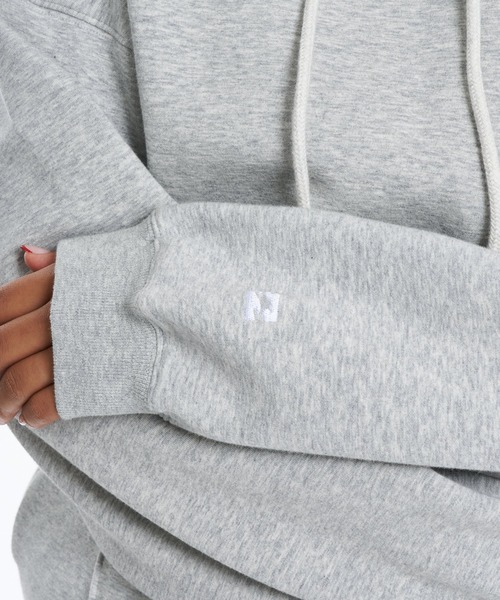 BILLABONG(ビラボン)の「BILLABONG ウィメンズ DOUBLE KNIT LOOSE FI パーカー 【2026年春夏モデル】/ビラボンプルオーバーフーディー(セットアップ対応可)(パーカー・レディース・アイボリー/グレー/ブラック・LARGE/MEDIUM)」の8枚目の写真