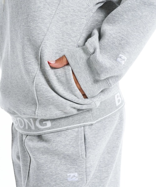 BILLABONG(ビラボン)の「BILLABONG ウィメンズ DOUBLE KNIT LOOSE FI パーカー 【2026年春夏モデル】/ビラボンプルオーバーフーディー(セットアップ対応可)(パーカー・レディース・アイボリー/グレー/ブラック・LARGE/MEDIUM)」の9枚目の写真