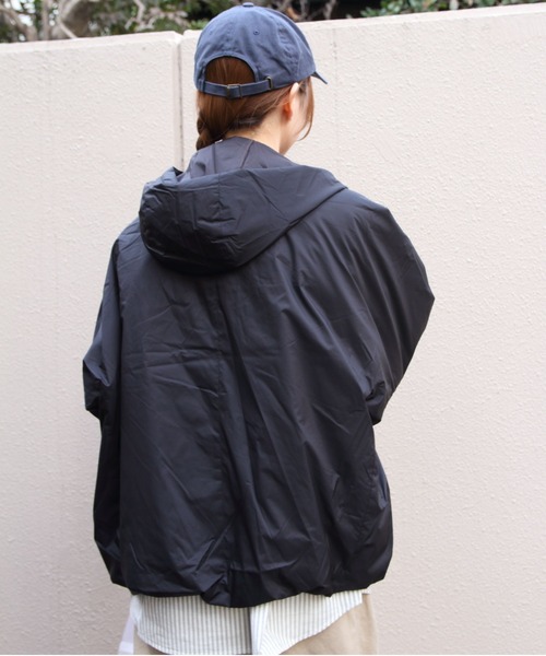 DANTON（ダントン）の「DANTON/ダントン　インサレーションフーデットジャケット　INSULATION HOODED JACKET　DT-A0757 SNT（ナイロンジャケット・レディース・アイボリー/ブラック/ピンク・M）」の18枚目の写真