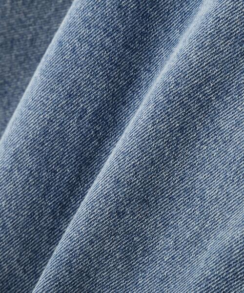 N.（N. Natural Beauty Basic）（エヌエヌナチュラルビューティーベーシック）の「オーバーデニムブルゾン（ブルゾン・レディース・ブルー/ブラック・ﾌﾘ-）」の10枚目の写真