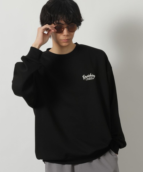 LAKOLE(ラコレ)の「バックグラフィックアソートプルオーバー / 631725(スウェット・メンズ・ネイビー/ブラック/グレー・LARGE/MEDIUM)」の18枚目の写真