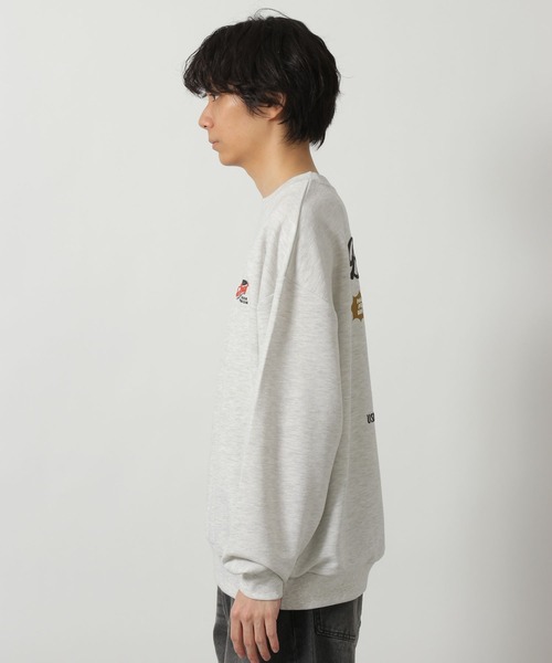 LAKOLE(ラコレ)の「バックグラフィックアソートプルオーバー / 631725(スウェット・メンズ・ネイビー/ブラック/グレー・LARGE/MEDIUM)」の12枚目の写真