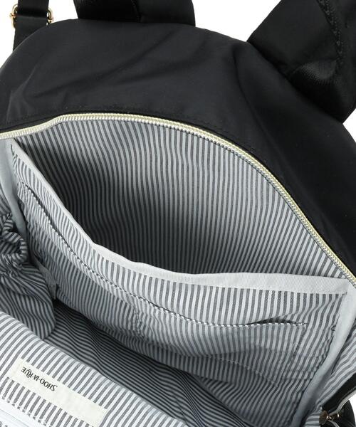 SHOO・LA・RUE（シューラルー）の「【撥水】整理整頓できちゃうリュック（バックパック/リュック・レディース・ブラック系4/グレー系4/ブラック・00）」の22枚目の写真