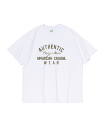 アメリカンアセンティック 半袖Tシャツ (ホワイト)