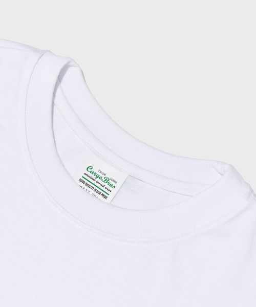 CARGOBROS(カーゴブロス)の「アメリカンアセンティック 半袖Tシャツ (ホワイト)(Tシャツ/カットソー・メンズ・その他・S/M/L/XL/2XL)」の3枚目の写真
