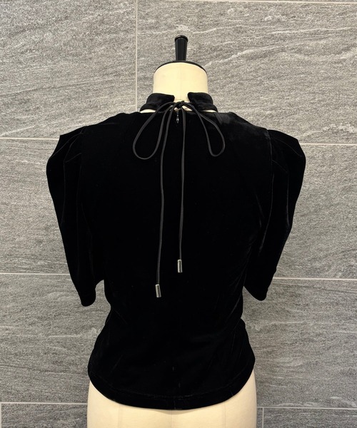 ANDRESD(アンドレスド)の「アクセントチョーカートップス / accent choker tops(シャツ/ブラウス・レディース・ブラック系その他/ブラック/チャコール・M)」の12枚目の写真