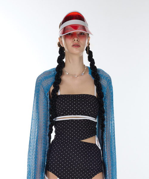 LARTIGENT(ラーティゼン)の「L12 BOLERO CARDIGAN(BLUE)(カーディガン/ボレロ・レディース・その他・FREE)」の5枚目の写真