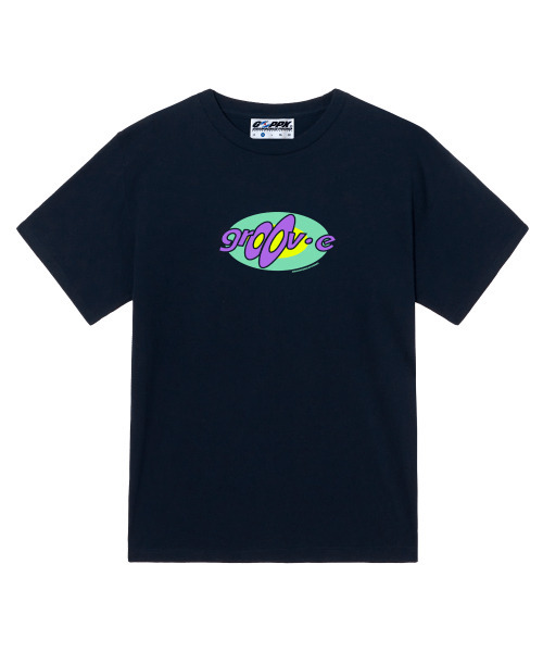 GRAM OUNCE POUND(グラムオンスポンド)の「Groove Tee_Navy(Tシャツ/カットソー・レディース・その他・L/XL/S/M)」の1枚目の写真