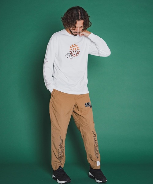 seventy seven(セブンティセブン)の「mlt5540-middle onz L-S fine t-shirt (old days S) ロングスリーブTシャツ(7726S120)(Tシャツ/カットソー・メンズ・ネイビー/ホワイト/ブラック・XL/L/M/S)」の7枚目の写真