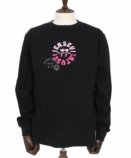 seventy seven(セブンティセブン)の「mlt5540-middle onz L-S fine t-shirt (old days S) ロングスリーブTシャツ(7726S120)(Tシャツ/カットソー・メンズ・ネイビー/ホワイト/ブラック・XL/L/M/S)」の21枚目の写真