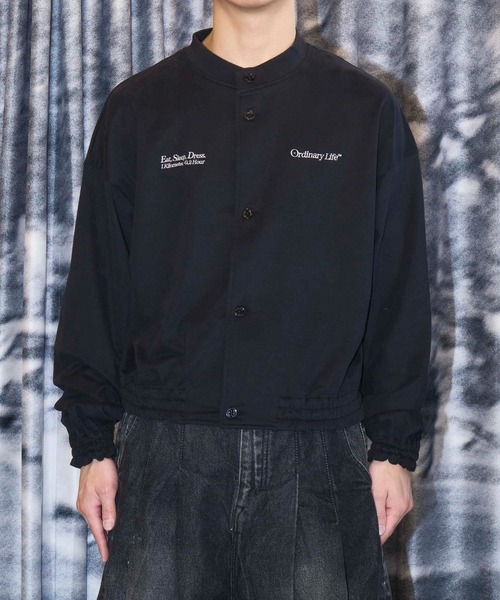 SHINYAKOZUKA（シンヤコヅカ）の「ORDINARY HOME ACTRESS(ISSUE#8)（カーディガン/ボレロ・メンズ・ブラック/グレー・M）」の4枚目の写真