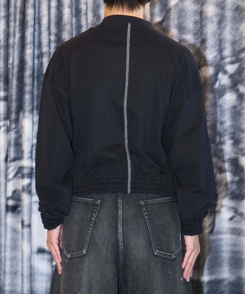 SHINYAKOZUKA（シンヤコヅカ）の「ORDINARY HOME ACTRESS(ISSUE#8)（カーディガン/ボレロ・メンズ・ブラック/グレー・M）」の6枚目の写真