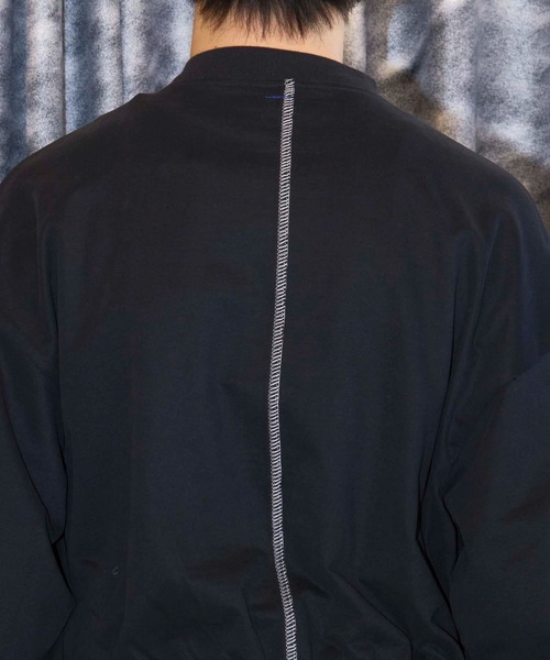 SHINYAKOZUKA（シンヤコヅカ）の「ORDINARY HOME ACTRESS(ISSUE#8)（カーディガン/ボレロ・メンズ・ブラック/グレー・M）」の9枚目の写真