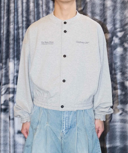 SHINYAKOZUKA（シンヤコヅカ）の「ORDINARY HOME ACTRESS(ISSUE#8)（カーディガン/ボレロ・メンズ・ブラック/グレー・M）」の11枚目の写真