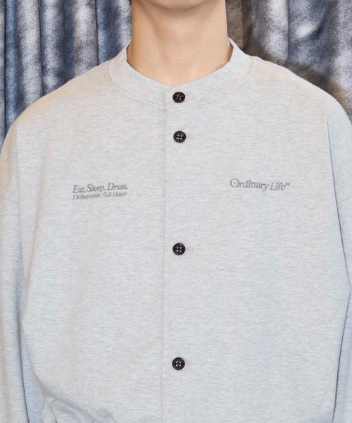 SHINYAKOZUKA（シンヤコヅカ）の「ORDINARY HOME ACTRESS(ISSUE#8)（カーディガン/ボレロ・メンズ・ブラック/グレー・M）」の14枚目の写真