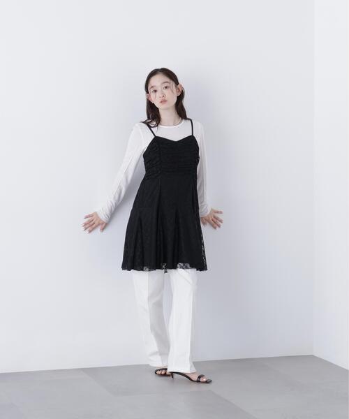 N.（N. Natural Beauty Basic）（エヌエヌナチュラルビューティーベーシック）の「【PS/低身長サイズ】ベイカーパンツ（その他パンツ・レディース・カーキ/オフホワイト/ベージュ・MEDIUM/P/S）」の13枚目の写真