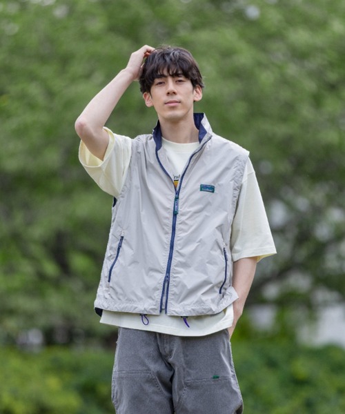 L.L.Bean（エルエルビーン）の「【JAPAN EDITION】ロクスベリー・ベスト（ベスト・メンズ・パープル/ストーン/グリーン/グレー系・LARGE/SMALL/MEDIUM）」の13枚目の写真