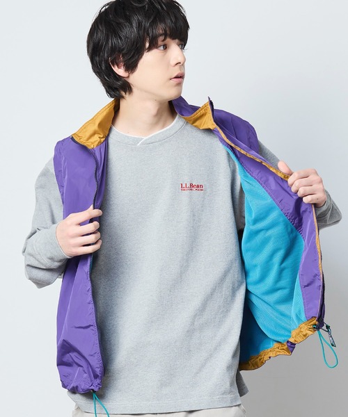 L.L.Bean（エルエルビーン）の「【JAPAN EDITION】ロクスベリー・ベスト（ベスト・メンズ・パープル/ストーン/グリーン/グレー系・LARGE/SMALL/MEDIUM）」の22枚目の写真