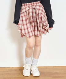 LOVETOXIC | 【LTXC】腰巻き風チェックキュロット(その他パンツ)
