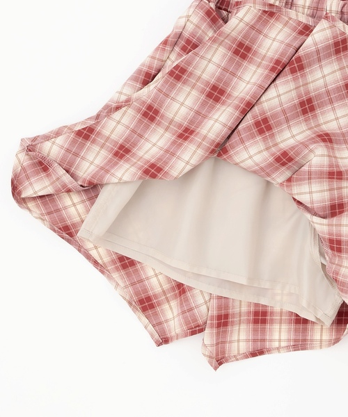 LOVETOXIC（ラブトキシック）の「【LTXC】腰巻き風チェックキュロット（その他パンツ・キッズ・レッド/ブラック/ブルー・L:160cm/M:150cm/S:140cm/130cm）」の19枚目の写真