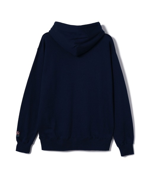 Pacific PICKLE CLUB(パシフィックピックルクラブ)の「PPC COLLEGE LOGO HOODIE(パーカー・メンズ・グレー/ネイビー/ホワイト・S)」の7枚目の写真