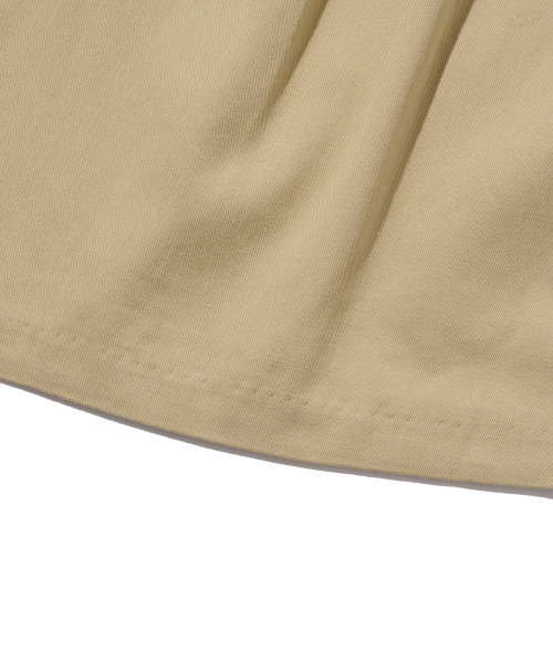 CARGOBROS FOR WOMAN(カーゴブロスフォーウィメン)の「コットンピンタックワイドバミューダパンツ(ベージュ)(その他パンツ・レディース・その他・FREE)」の5枚目の写真