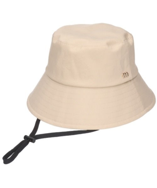 milsa（ミルサ）の「milsa/ミルサ　M 花粉対策　BUCKET HAT（ハット・レディース・ベージュ/アイボリー/ブラック・58cm）」の12枚目の写真