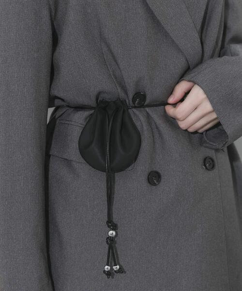 SMELLY(スメリー)の「サークルネックポーチ(ポーチ・レディース・ブラック/ブラウン・-)」の18枚目の写真