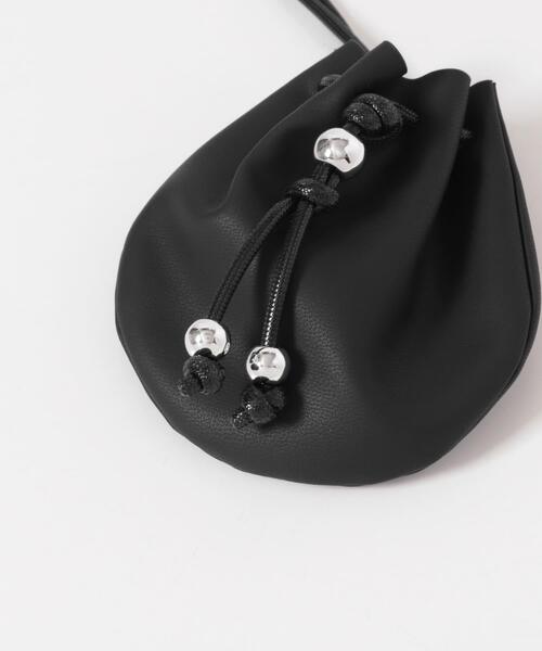 SMELLY(スメリー)の「サークルネックポーチ(ポーチ・レディース・ブラック/ブラウン・-)」の7枚目の写真