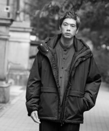 ADAM ET ROPE'｜アダムエロペのダウンジャケット/コート（ブラック