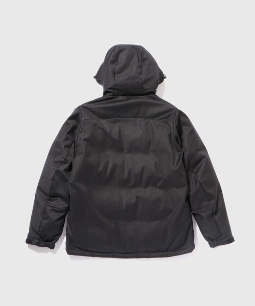 ADAM ET ROPE'（アダムエロペ）の「【ACT_01 AO】ラミネート メリノウール ショートダウンジャケット（ダウンジャケット/コート・メンズ・チャコールグレー/ブラック・L/XL/S/M）」の17枚目の写真