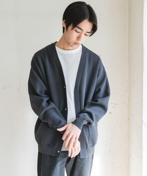 セール】『UR TECH Renew Knit』Vネックカーディガン（カーディガン