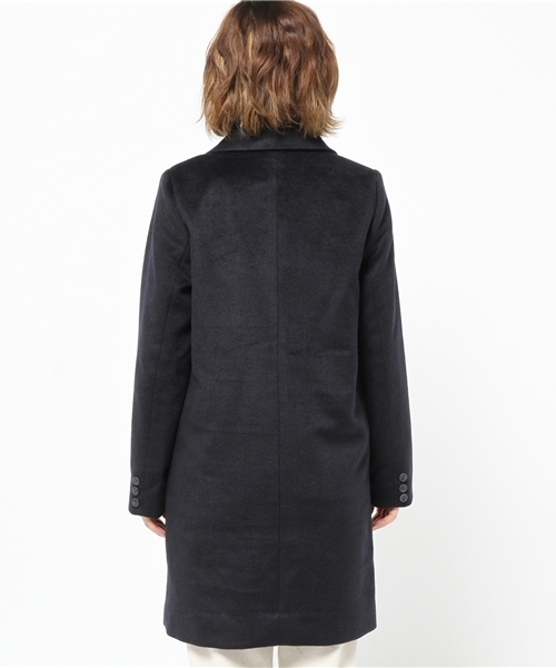 Chico(チコ)の「【who's who Chico】チェスターコート(チェスターコート・レディース・ベージュ/オリーブ/グレー/ネイビー・FREE)」の7枚目の写真