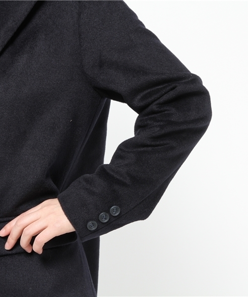 Chico(チコ)の「【who's who Chico】チェスターコート(チェスターコート・レディース・ベージュ/オリーブ/グレー/ネイビー・FREE)」の9枚目の写真