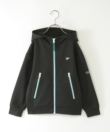 ikka（イッカ）の「ポンチジップ配色ジップパーカー（110~160cm）（パーカー）」