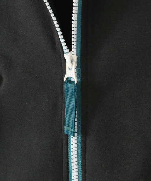 ikka（イッカ）の「ポンチジップ配色ジップパーカー（110~160cm）（パーカー・キッズ・ブラック/杢グレー・M/S/XL/L/XS）」の13枚目の写真