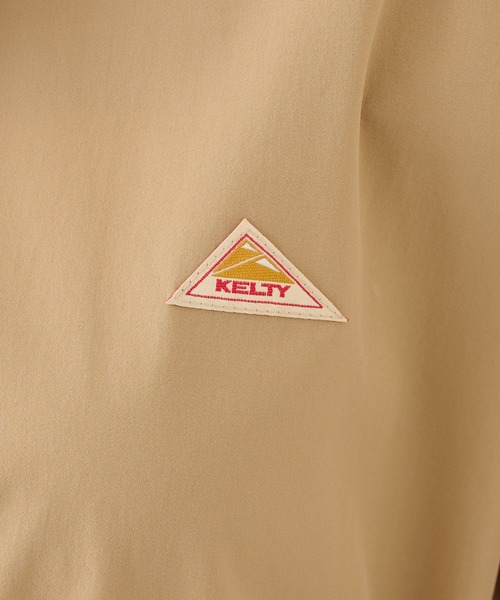KELTY(ケルティ)の「別注【KELTY】ケルティ ラッシュガード チュニック Tシャツ / UVカット 速乾 ドライ / ワンポイントロゴ 体型カバー お尻が隠れる UVカット 速乾 ドライ 半袖 プール 海 アウトドア キャンプ ママコーデ レディース(Tシャツ/カットソー・レディース・サックスブルー/ブラック/ベージュ・FREE)」の14枚目の写真
